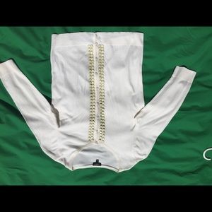 Talbots Ivory Career Cardigan Sweater